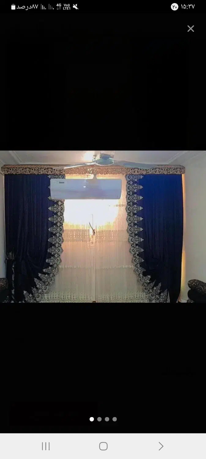 پرده|پرده، رانر، رومیزی|اهواز, کیان اباد|دیوار