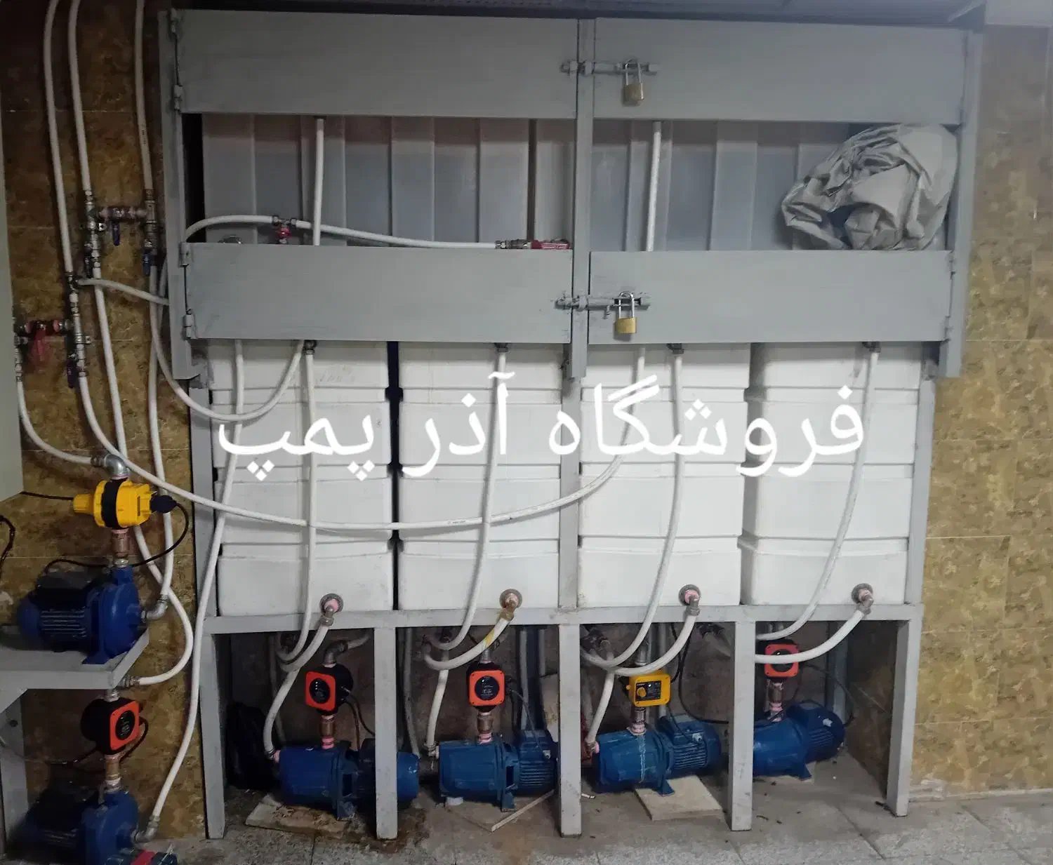 پمپ ومخزن|مصالح و تجهیزات ساختمان|تبریز, |دیوار