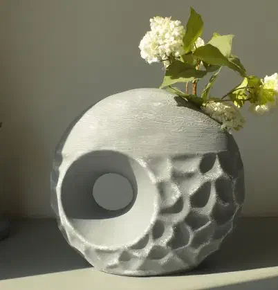 گلدان دکوری پلی استر قیمت مناسب|صنایع دستی و سایر لوازم تزئینی|نهاوند, |دیوار