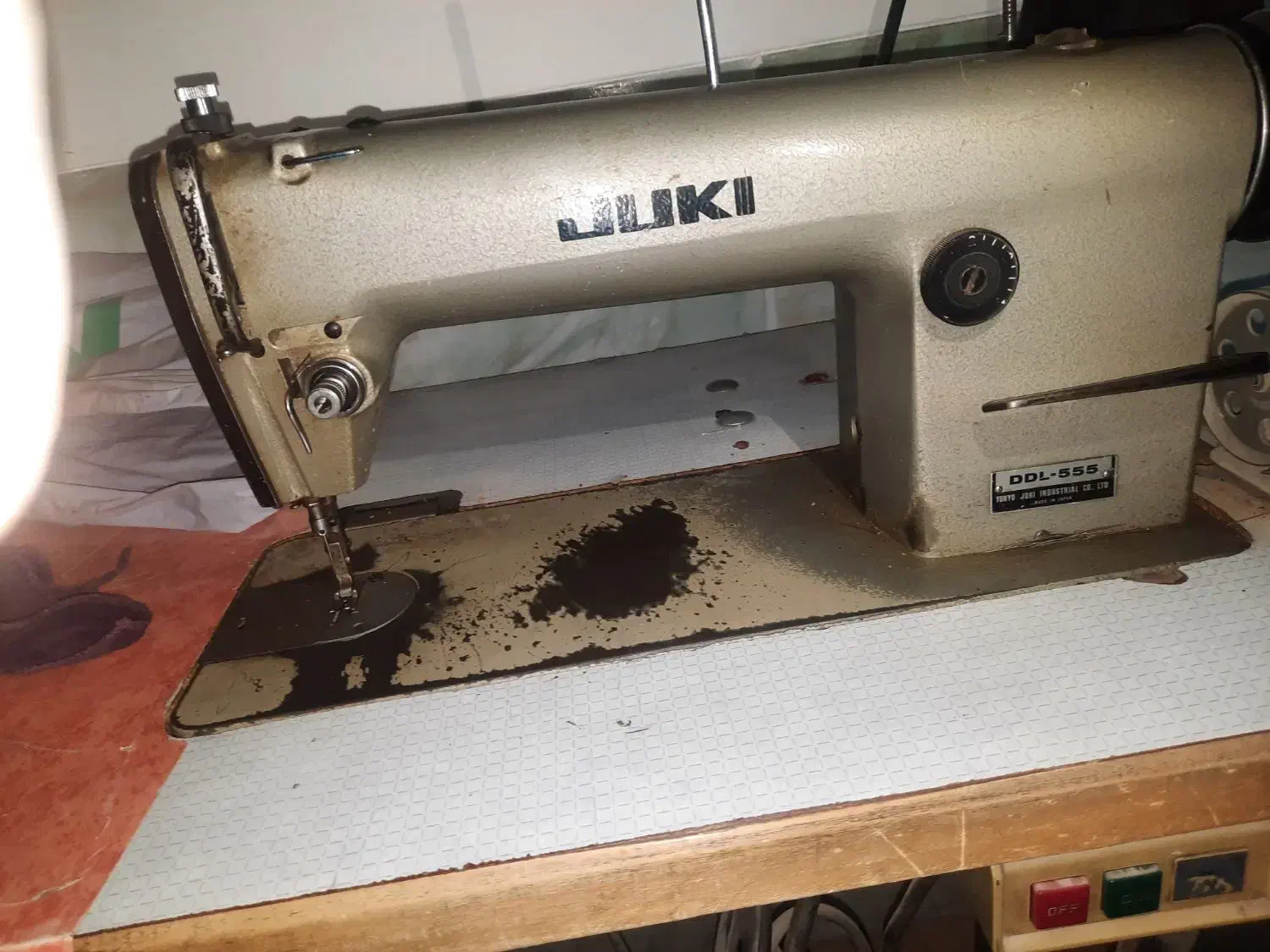 چرخ راسته دوز جوکی ژاپن اصل|چرخ خیاطی و ریسندگی|یزد, |دیوار