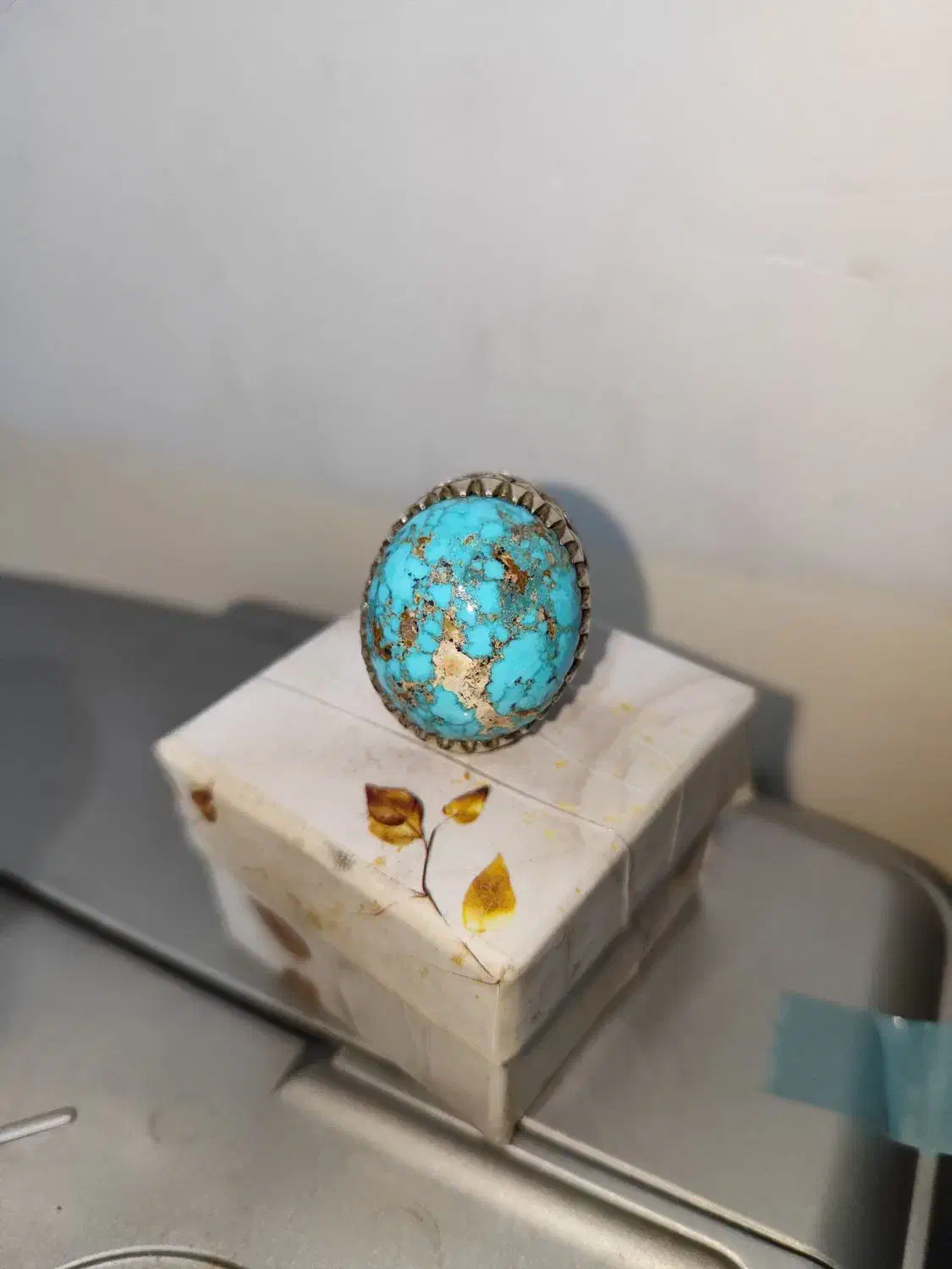 انگشتر فیروزه نیشابور|جواهرات|آباده, |دیوار