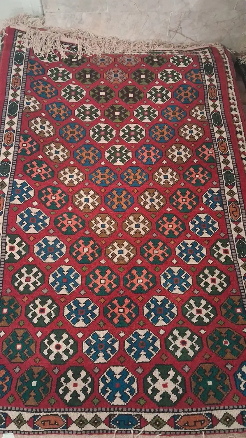 قالیچه دستبافت خراسان|فرش|بجنورد, |دیوار