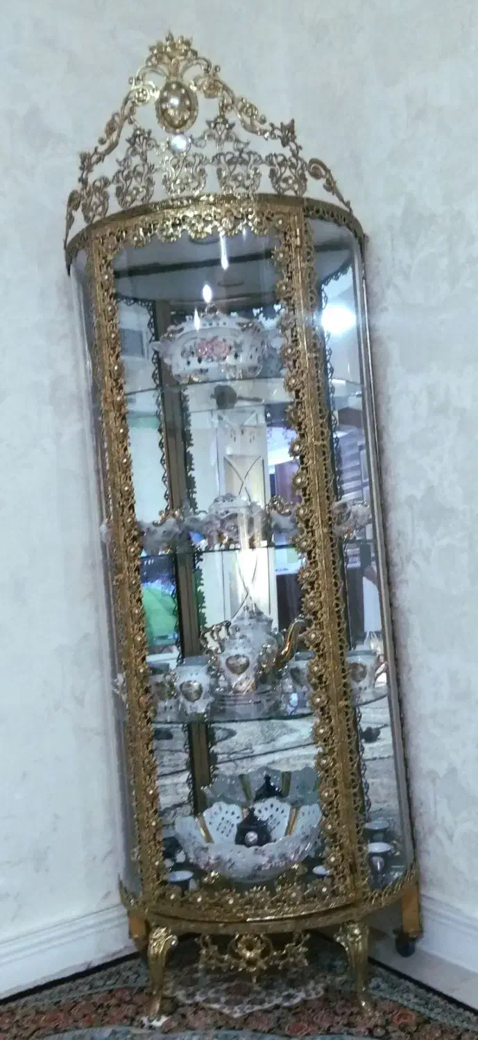 بوفه و ساعت برنز|بوفه، ویترین، کنسول|نهاوند, |دیوار