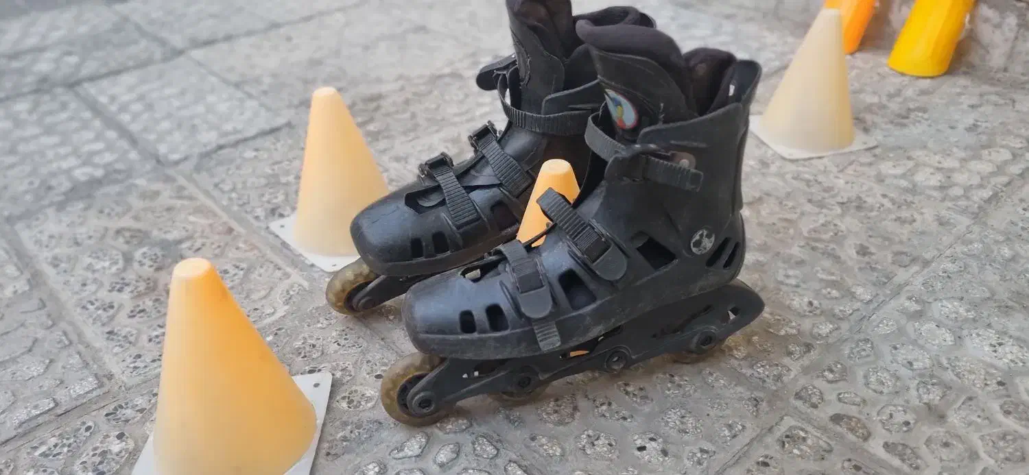 اسکیت با وسایل جانبی کامل|دوچرخه، اسکیت، اسکوتر|اصفهان, شاهزید|دیوار