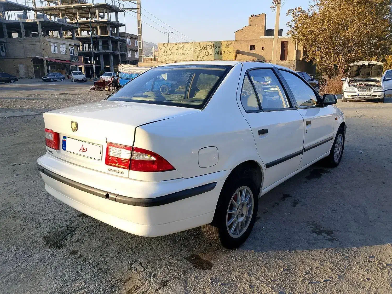 سمند Ef7مدل 93مولتی پلکس دوگانه کارخانه|خودرو سواری و وانت|پیرانشهر, |دیوار