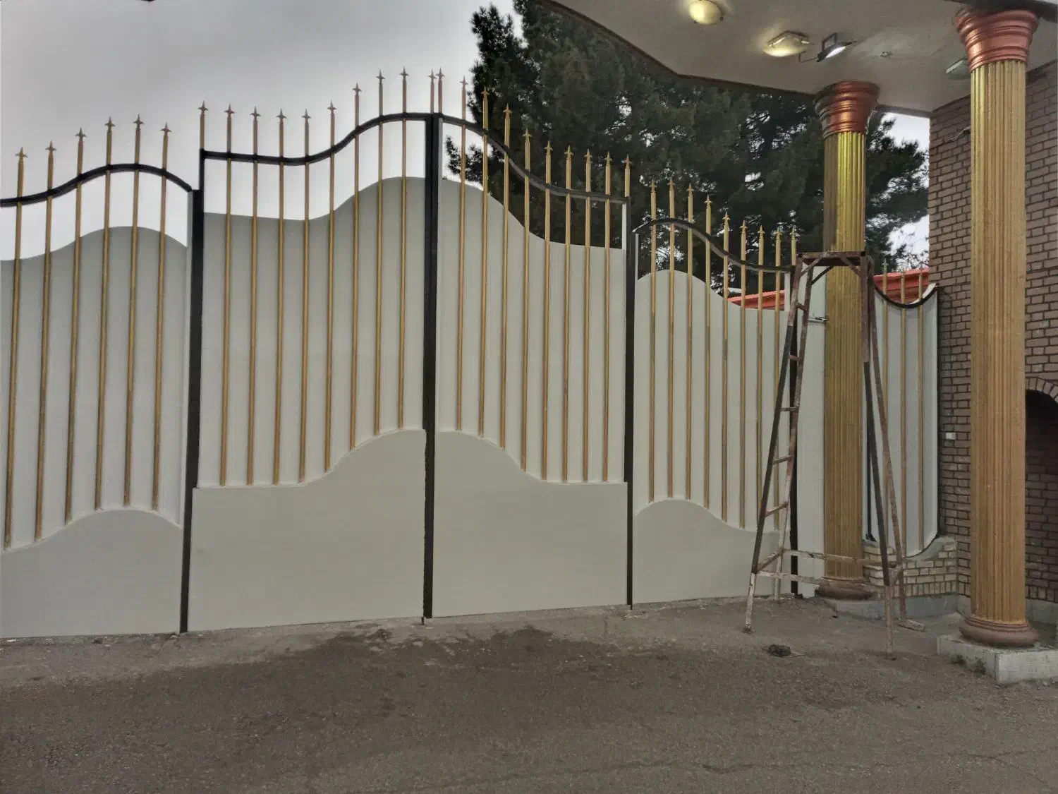 نقاشی ساختمان درب پنجره کناف لکه گیری گچ|خدمات پیشه و مهارت|کرمانشاه, |دیوار