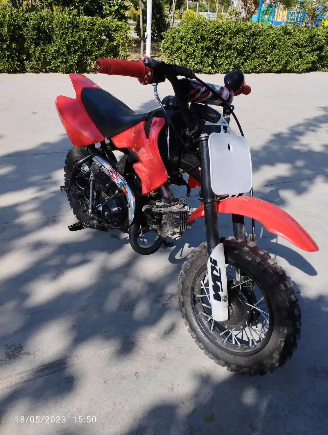 موتورمینی کراس 70سی سی|موتورسیکلت|تهران, شهرک فردوس (حسینی)|دیوار