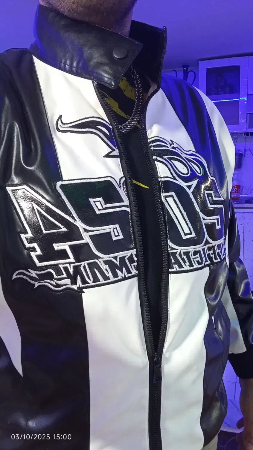 کاپشن اورجینال اسپرت لاتی موتور سواری نو تمیز XXL|لباس|محمدشهر, محمدشهر|دیوار