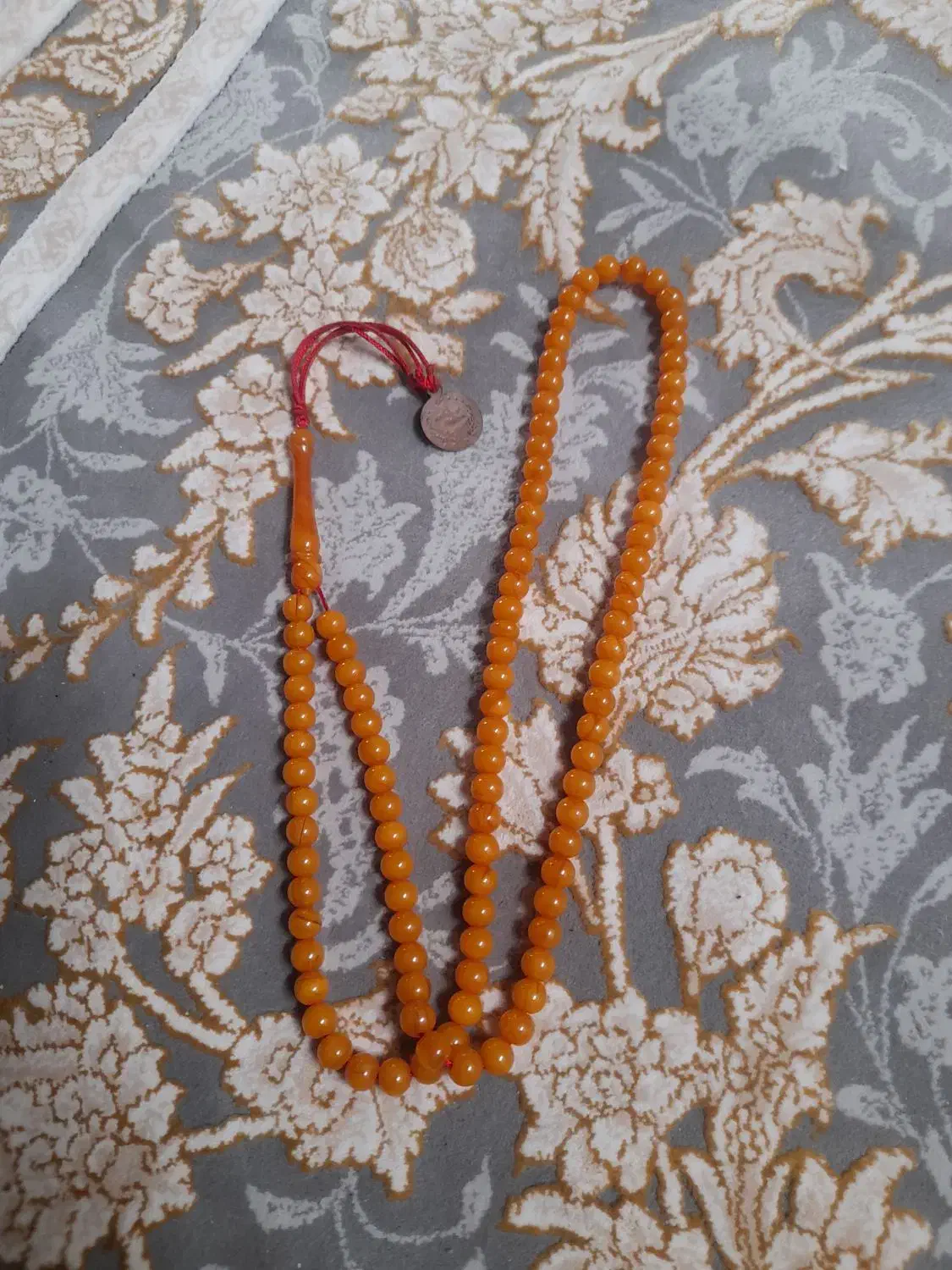 تسبیح کهربا استانبولی|کلکسیون اشیاء عتیقه|سنندج, |دیوار