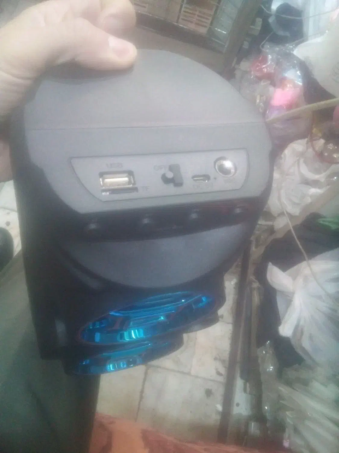 اسپیکر دوقلو رینگی میکروفونی حراج|سیستم صوتی خانگی|مشهد, آیت الله کاشانی|دیوار