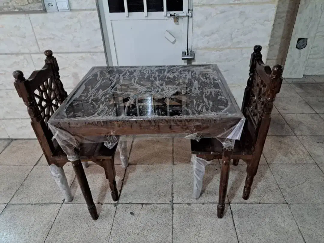 میز نهار خوری چوبی|میز و صندلی غذاخوری|تهران, افسریه شمالی|دیوار