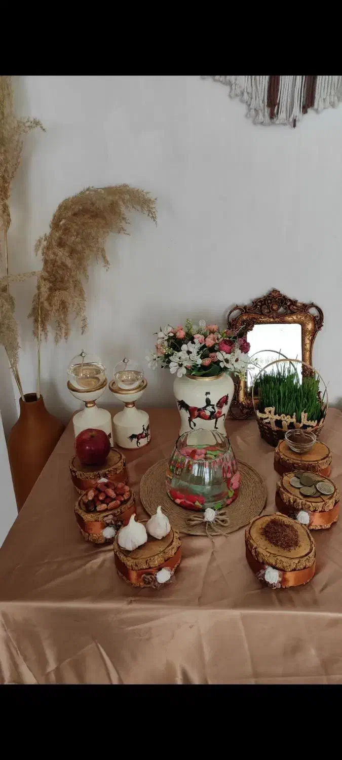 هفت سین وپا سماوری|صنایع دستی و سایر لوازم تزئینی|سنقر, |دیوار