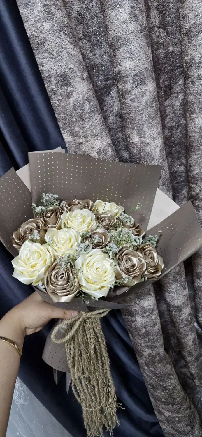 گل مصنوعی روبانی|گل مصنوعی|شهرکرد, |دیوار