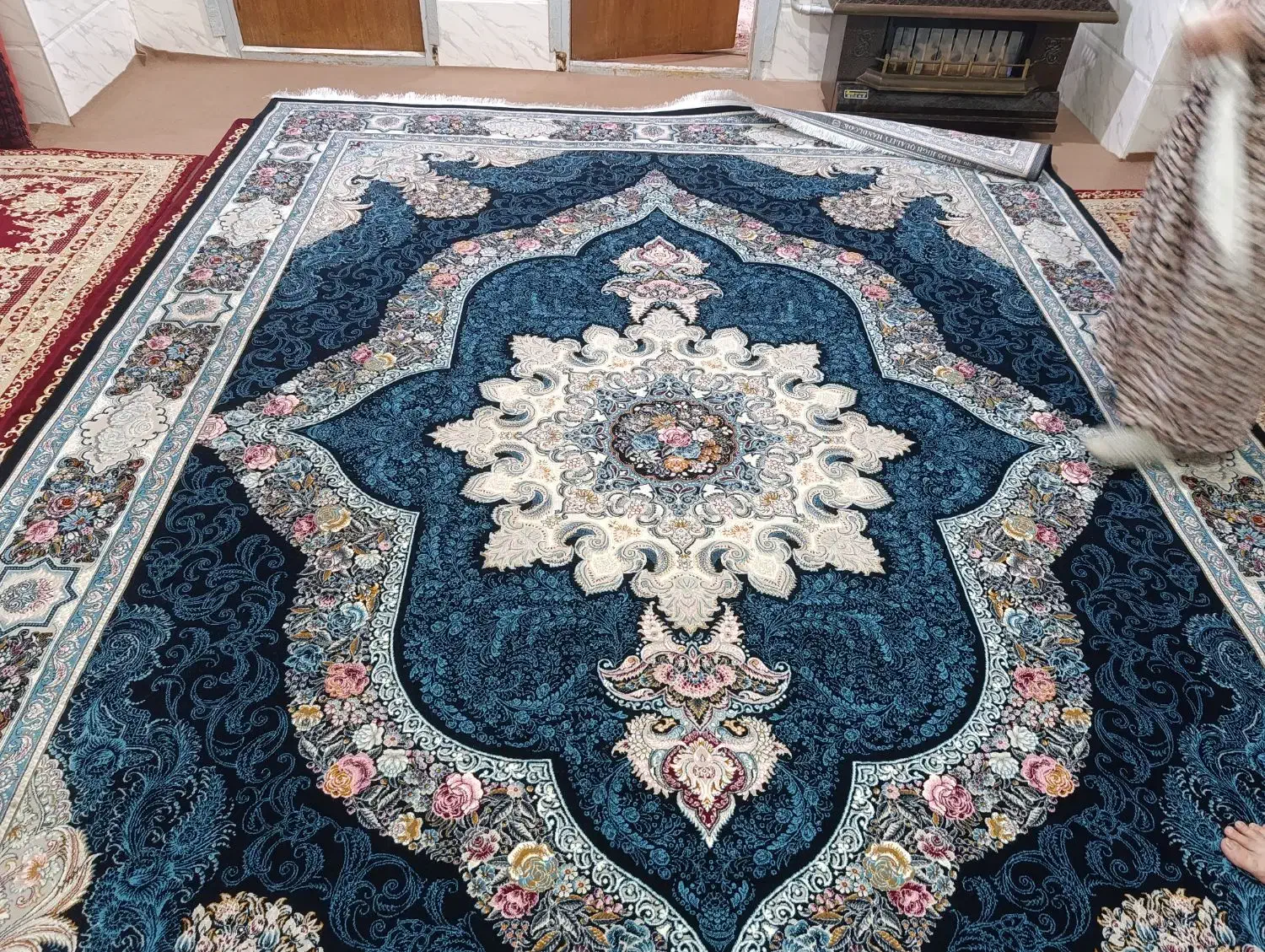 فرش|فرش|بندر ترکمن, |دیوار