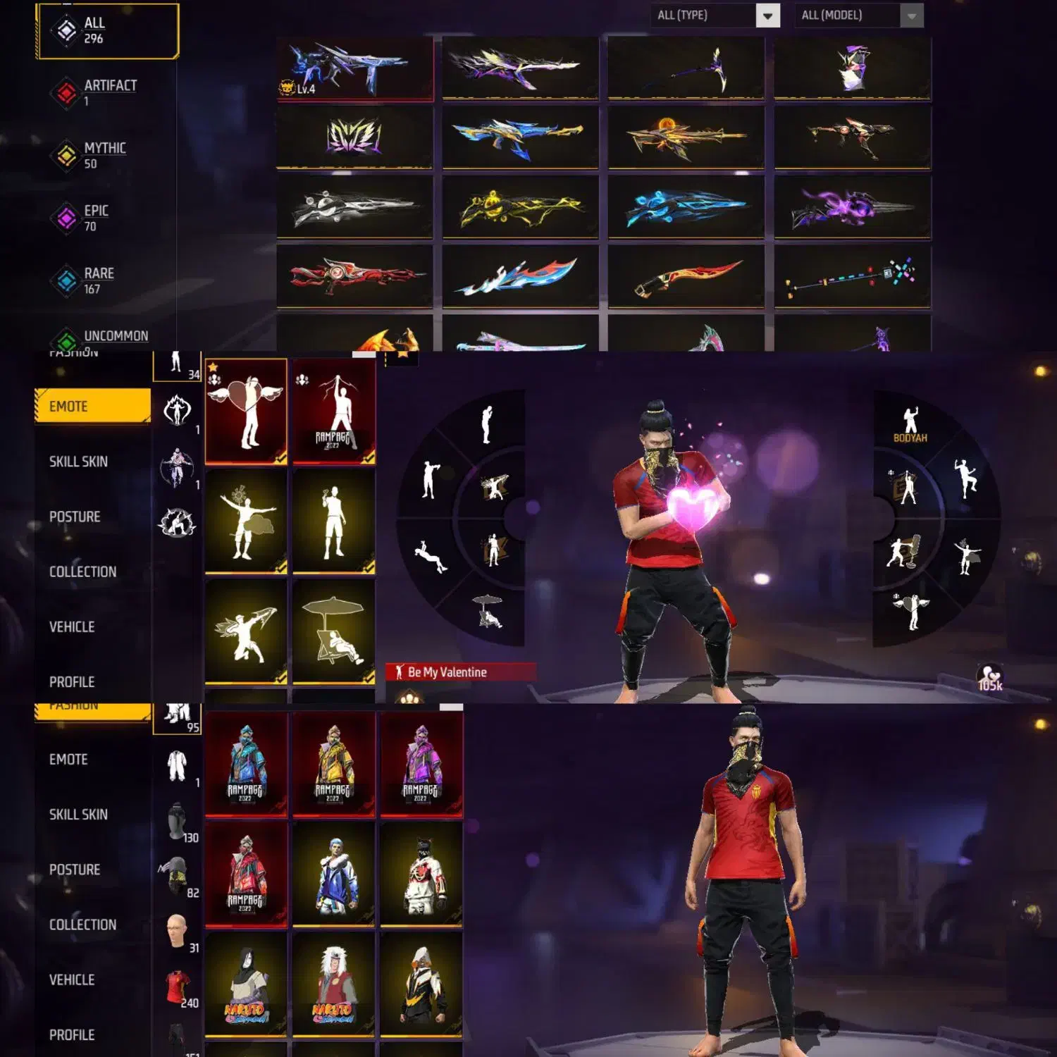 بهترین اکانت فری فایر مفت|کنسول، بازی ویدئویی و آنلاین|گلبهار, نوبهار|دیوار