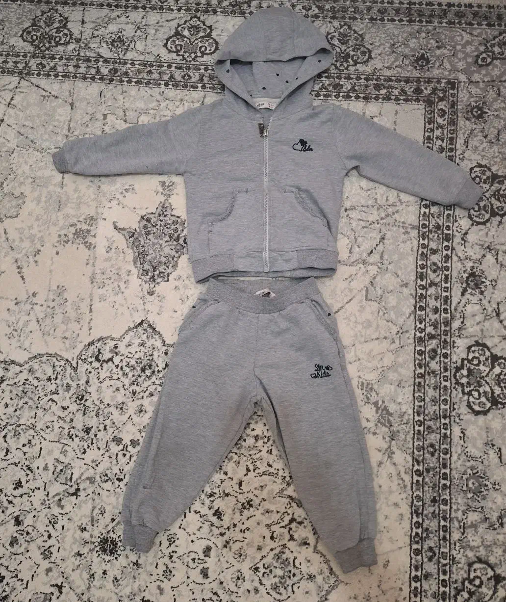 هودی شلوار دخترانه ۲ تا۳ سال|کفش و لباس بچه|مشکیندشت, |دیوار