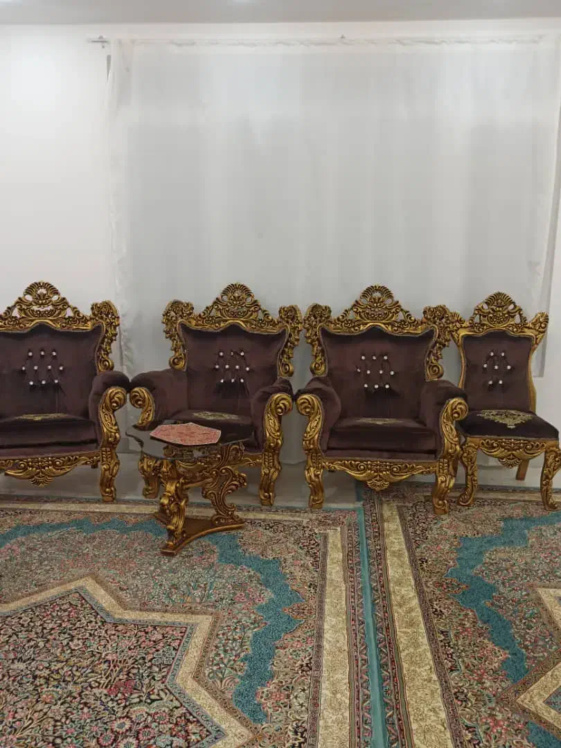 مبل سلطنتی|مبلمان خانگی و میز عسلی|سیرجان, |دیوار