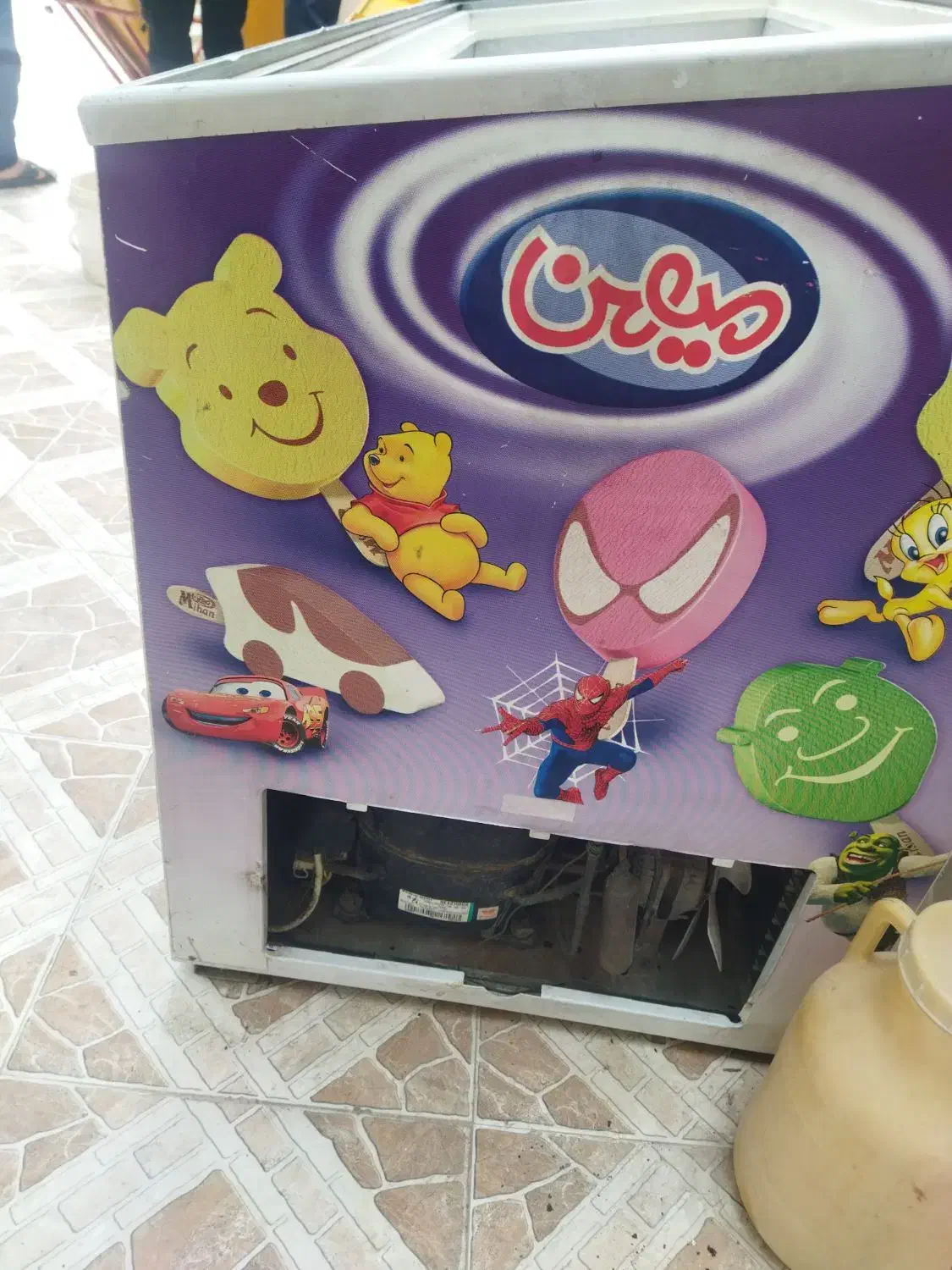 فریزر صندوقی مخصوص مغازه موتورش نیاز به تعمیر داره|یخچال و فریزر|بندر ماهشهر, |دیوار