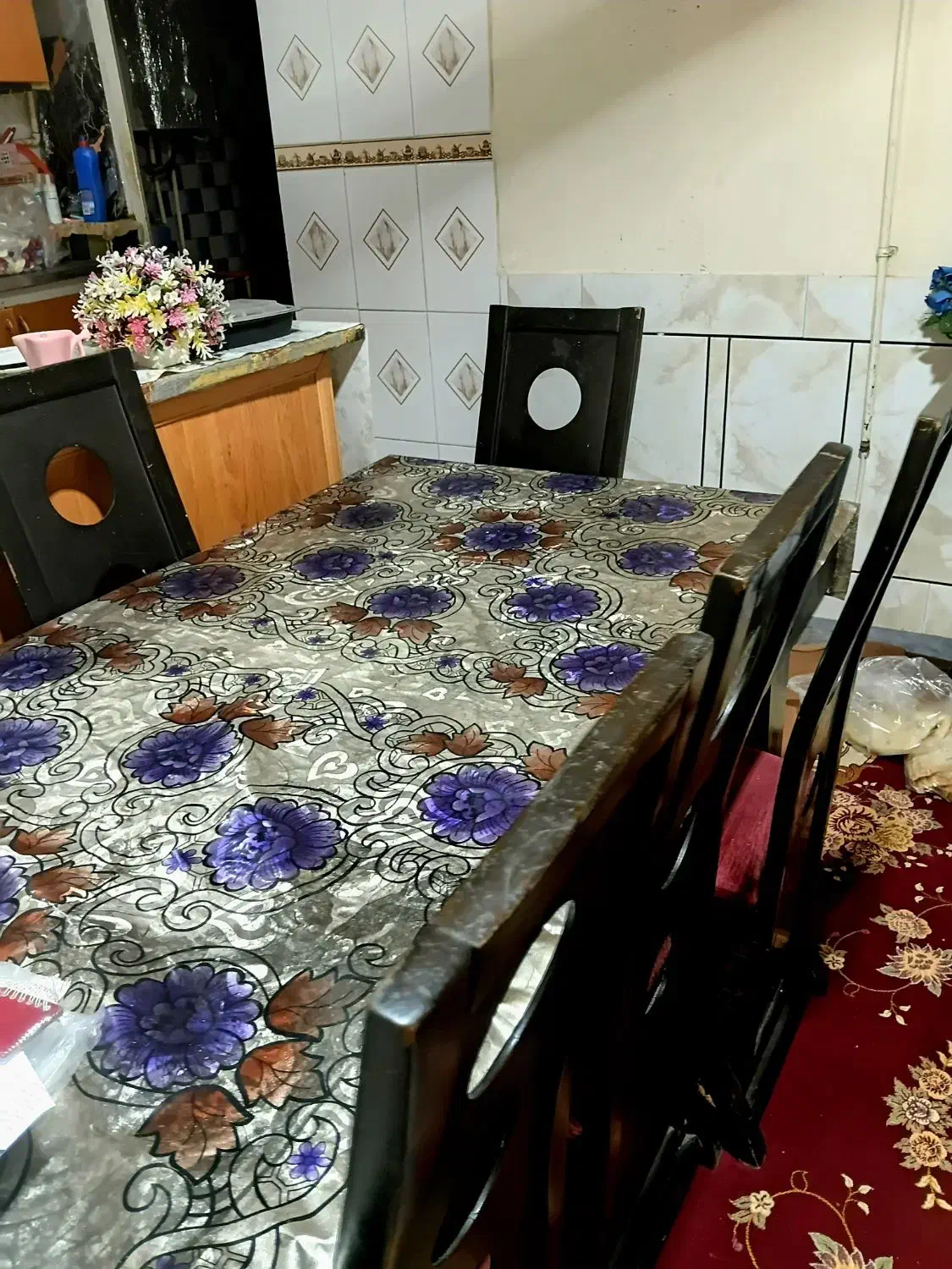 میزغذاخوری|میز و صندلی غذاخوری|اهواز, کمپلو جنوبی|دیوار