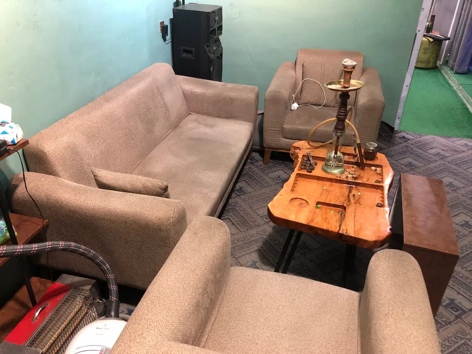 مبل نیم ست|مبلمان خانگی و میز عسلی|قائمشهر, |دیوار