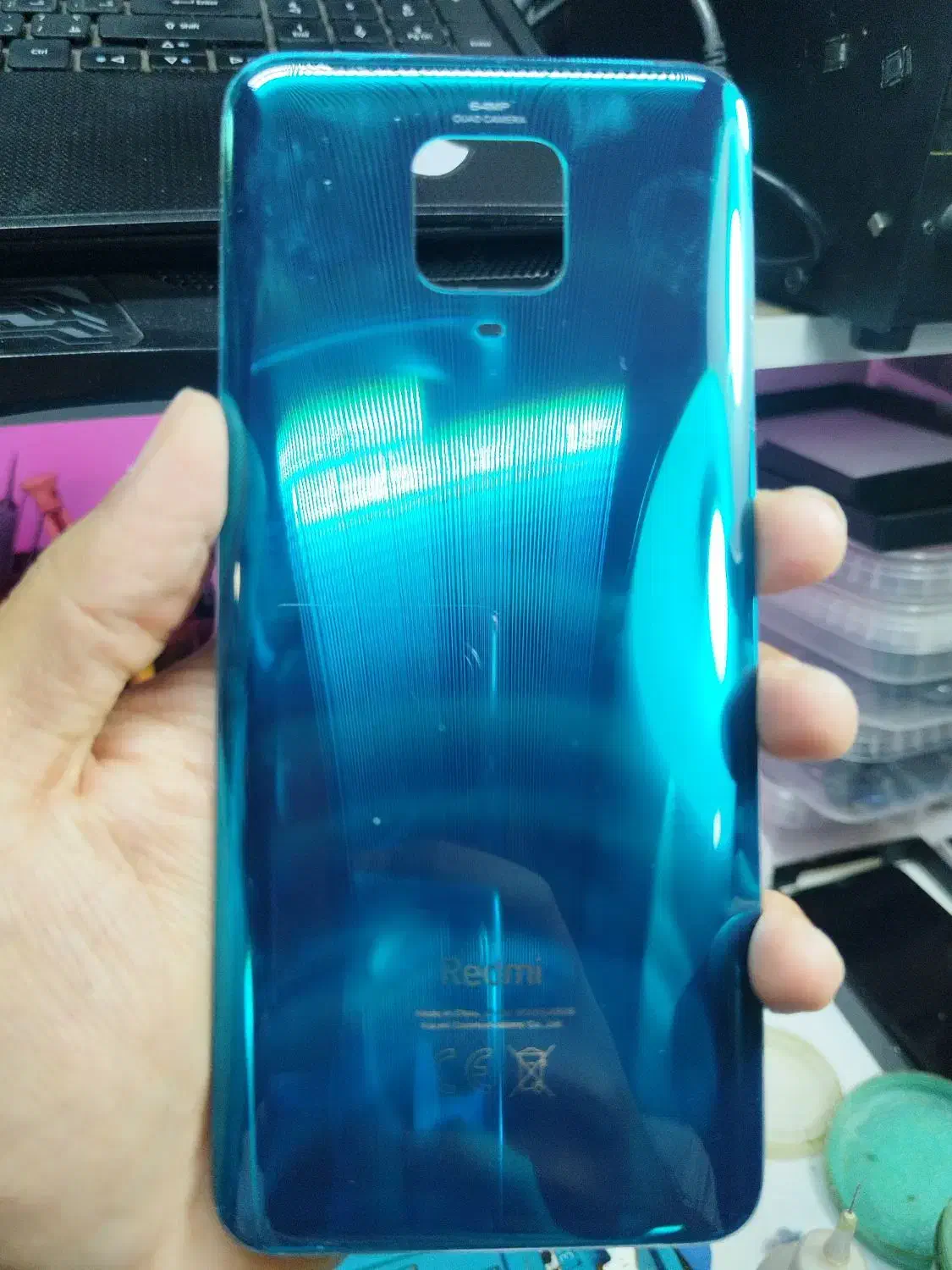 درب پشت روکار note 9 pro|لوازم جانبی موبایل و تبلت|تبریز, |دیوار