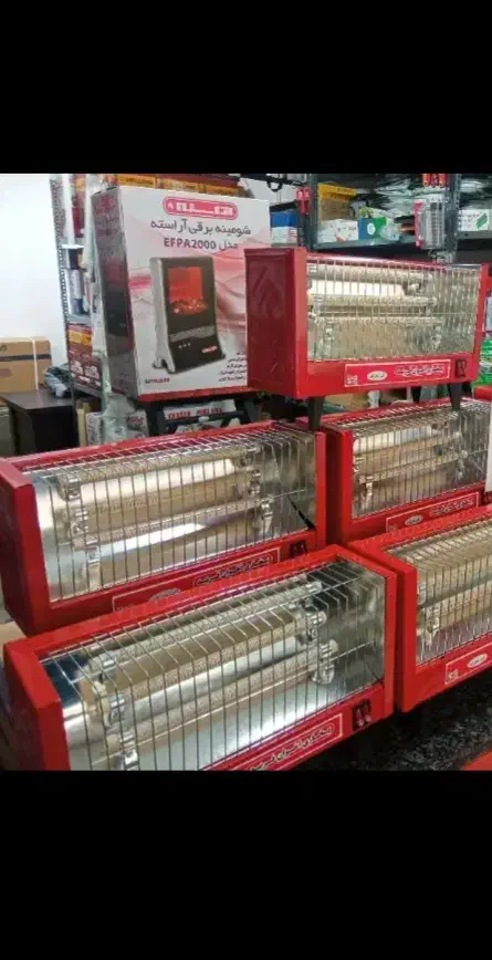 بخاری برقی ۳ شعله ، هیتر برقی|بخاری، هیتر، شومینه|کرمانشاه, |دیوار