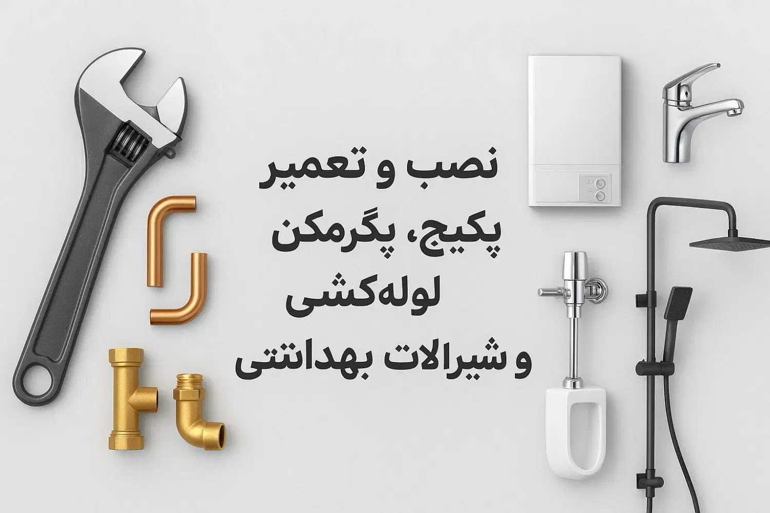 صفر تا صد لوله‌کشی و تاسیسات ساختمان با تیم|خدمات پیشه و مهارت|آمل, |دیوار