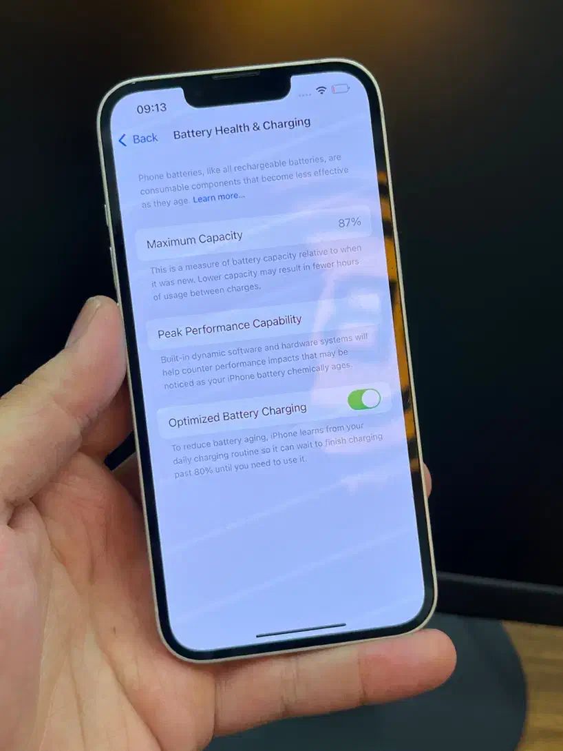 iphone 13 128 g سفید به شدت تمیز|موبایل|اصفهان, گلزار|دیوار