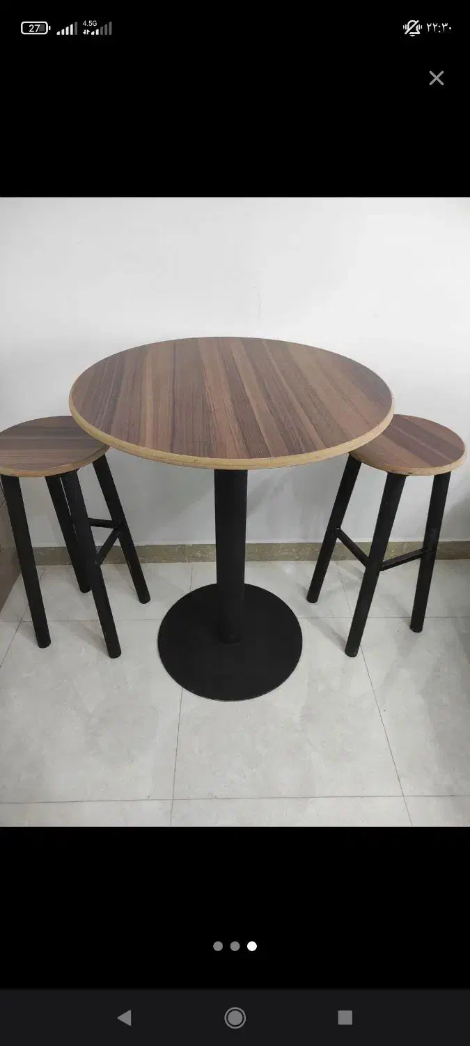 میز و صندلی دونفره شیک و مدرن|میز و صندلی غذاخوری|ایزدشهر, |دیوار