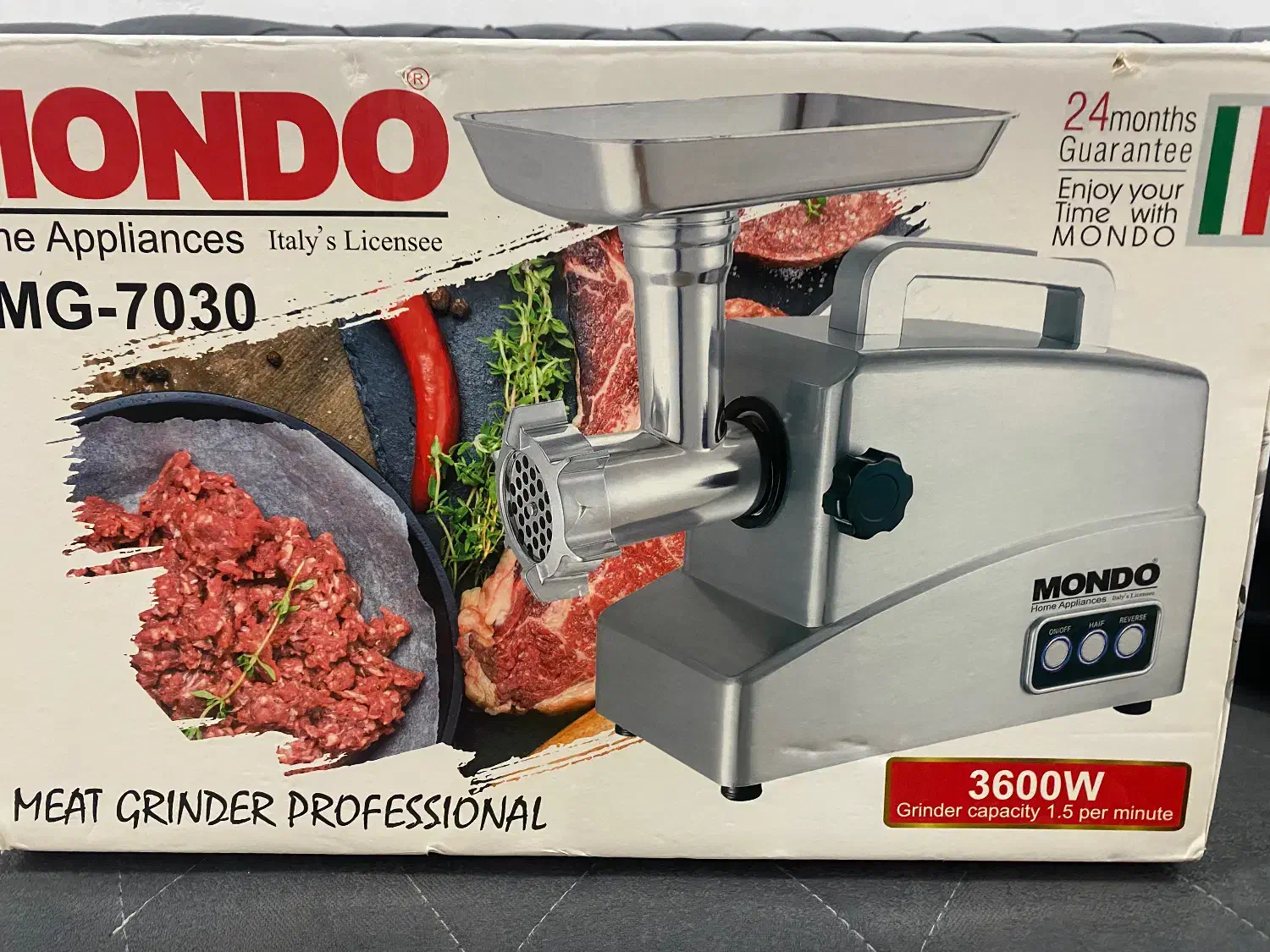 چرخ گوشت استیل موندو|خردکن، آسیاب، غذاساز|ساری, |دیوار