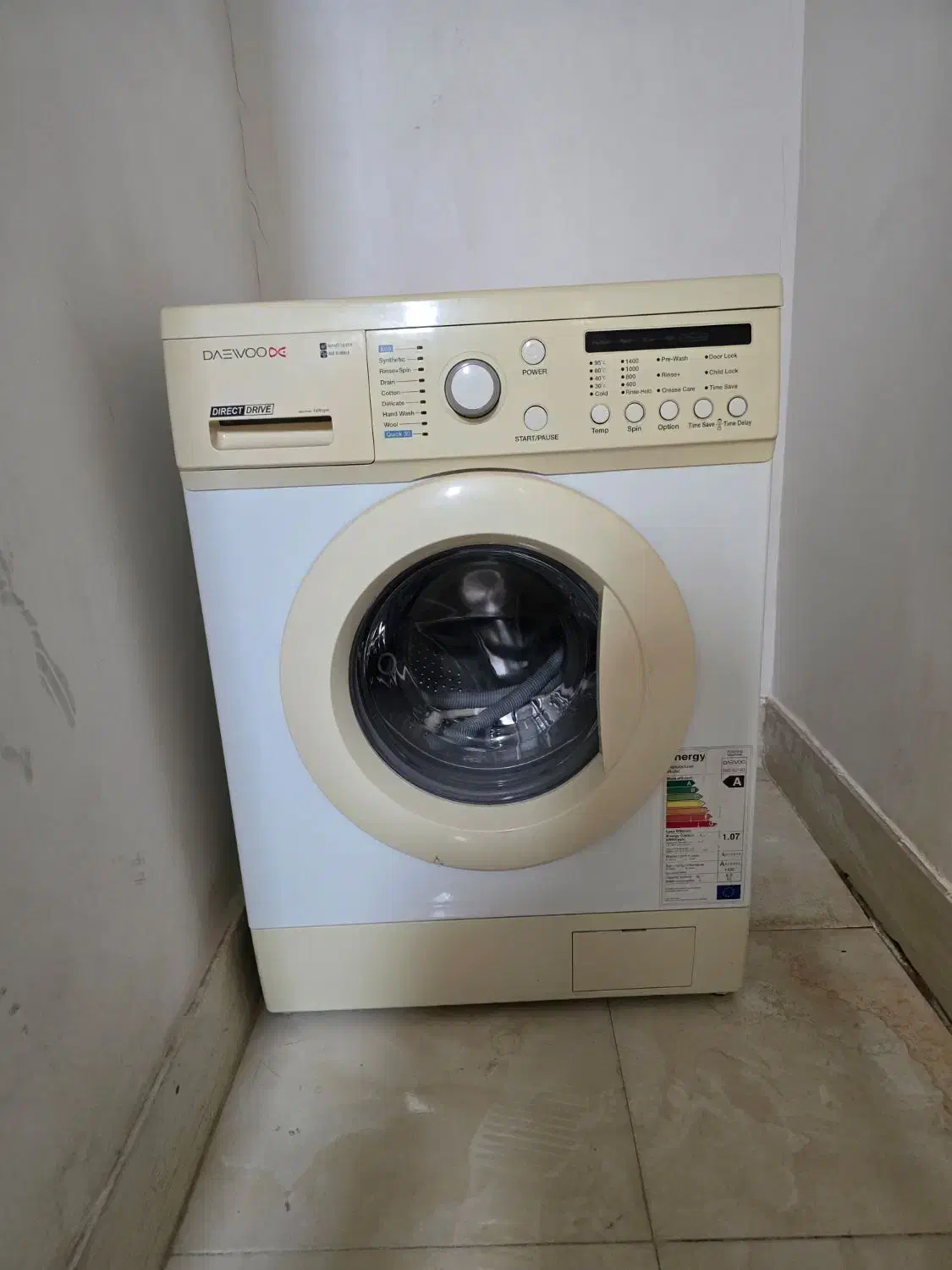 ماشین لباسشویی دوو مدل DWD-FD1451|ماشین لباسشویی و خشک‌کن لباس|جم, |دیوار