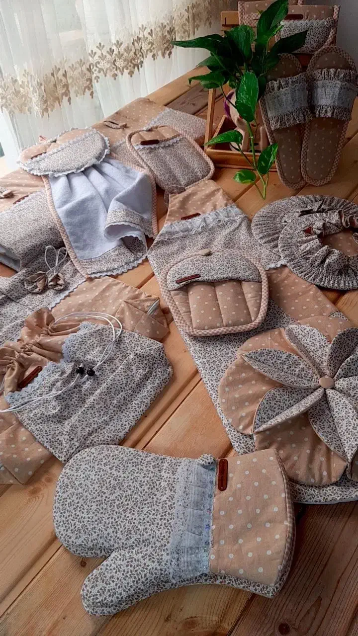 سرویس آشپزخانه|سفره، حوله، دستمال آشپزخانه|ساری, |دیوار