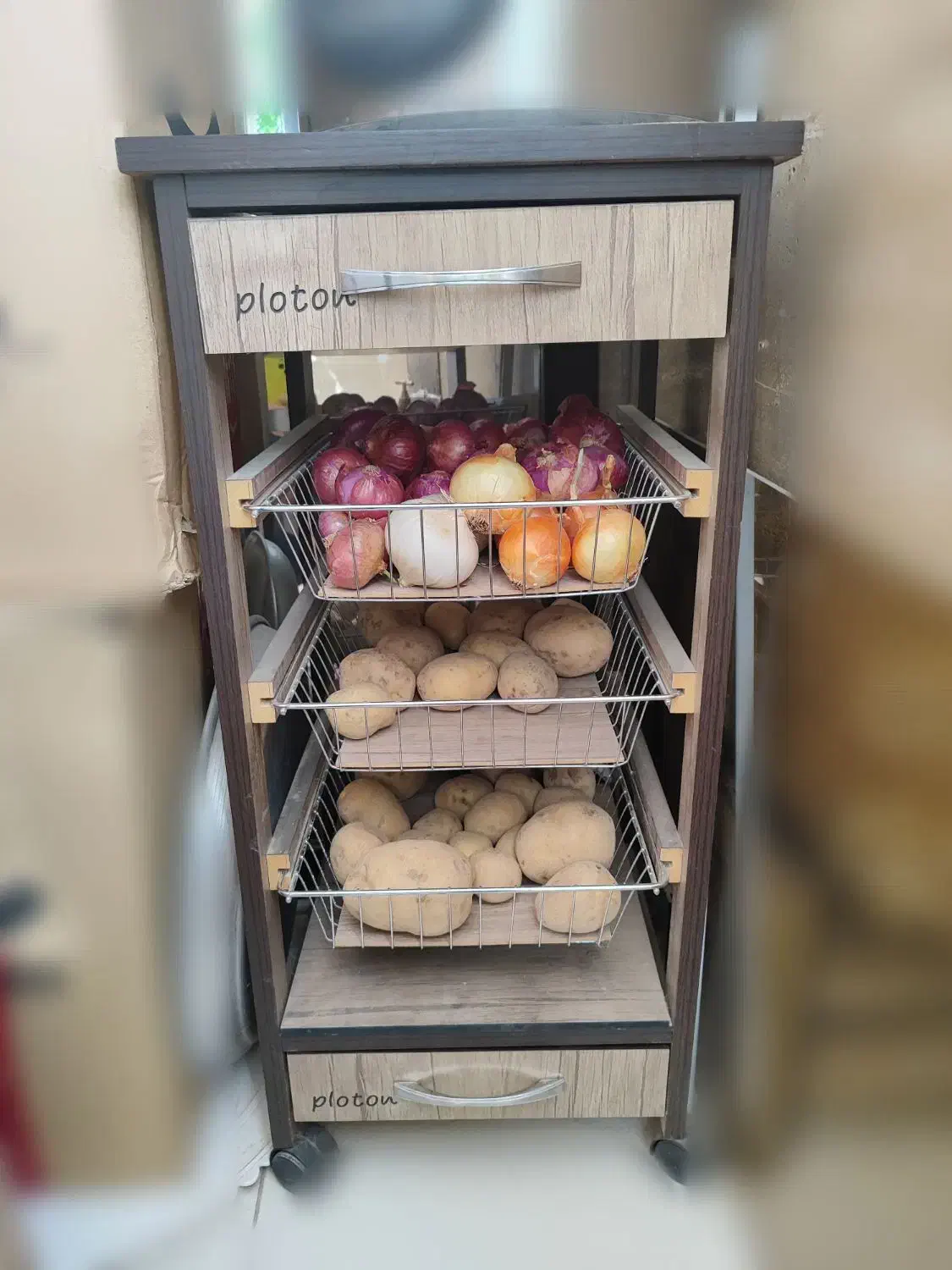 سبد سیب و پیاز|آبچکان و نظمدهنده ظروف|بیرجند, |دیوار