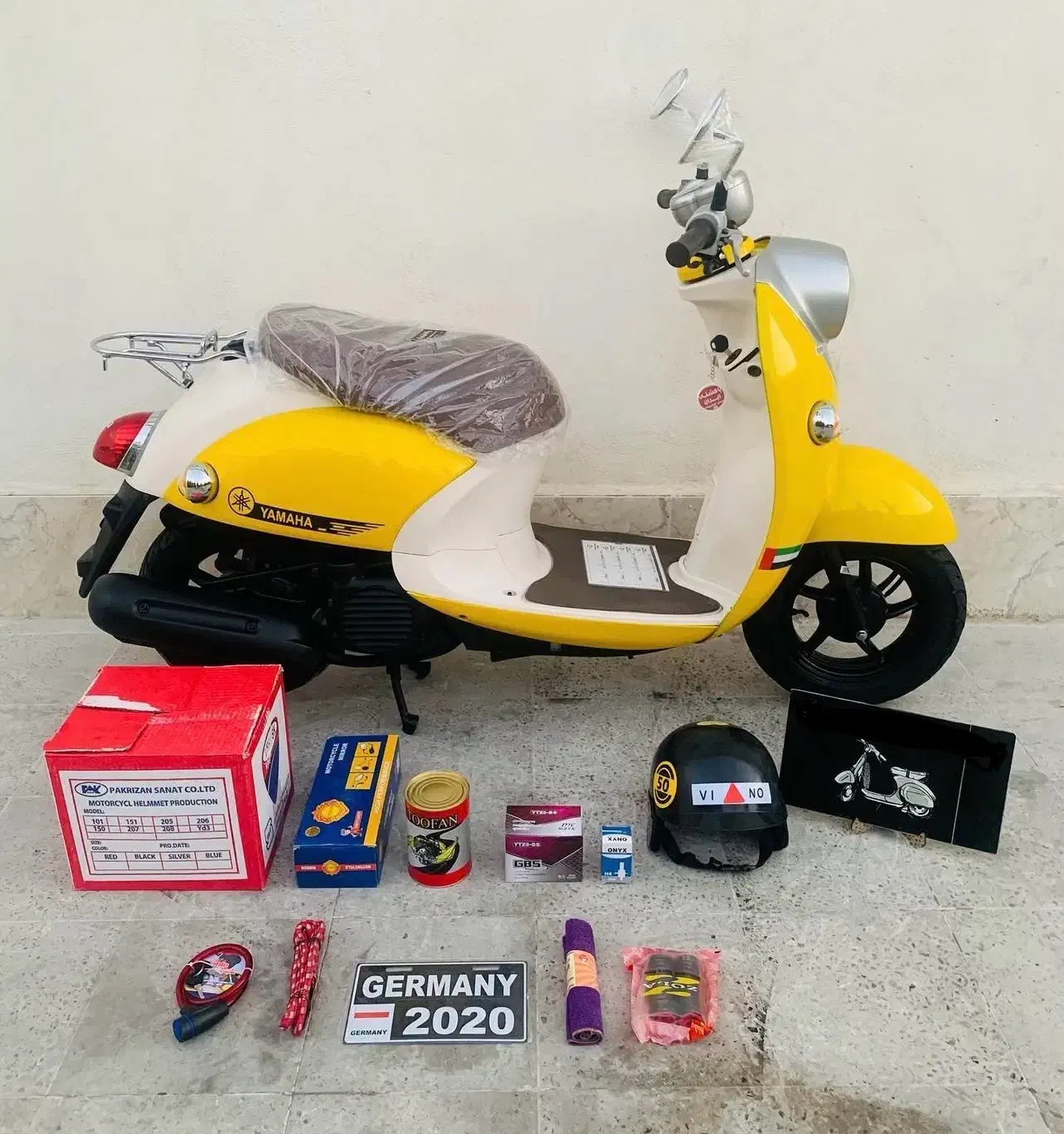 موتور یاماها وینو انژکتور فول ریموت در حد|موتورسیکلت|تهران, طرشت|دیوار