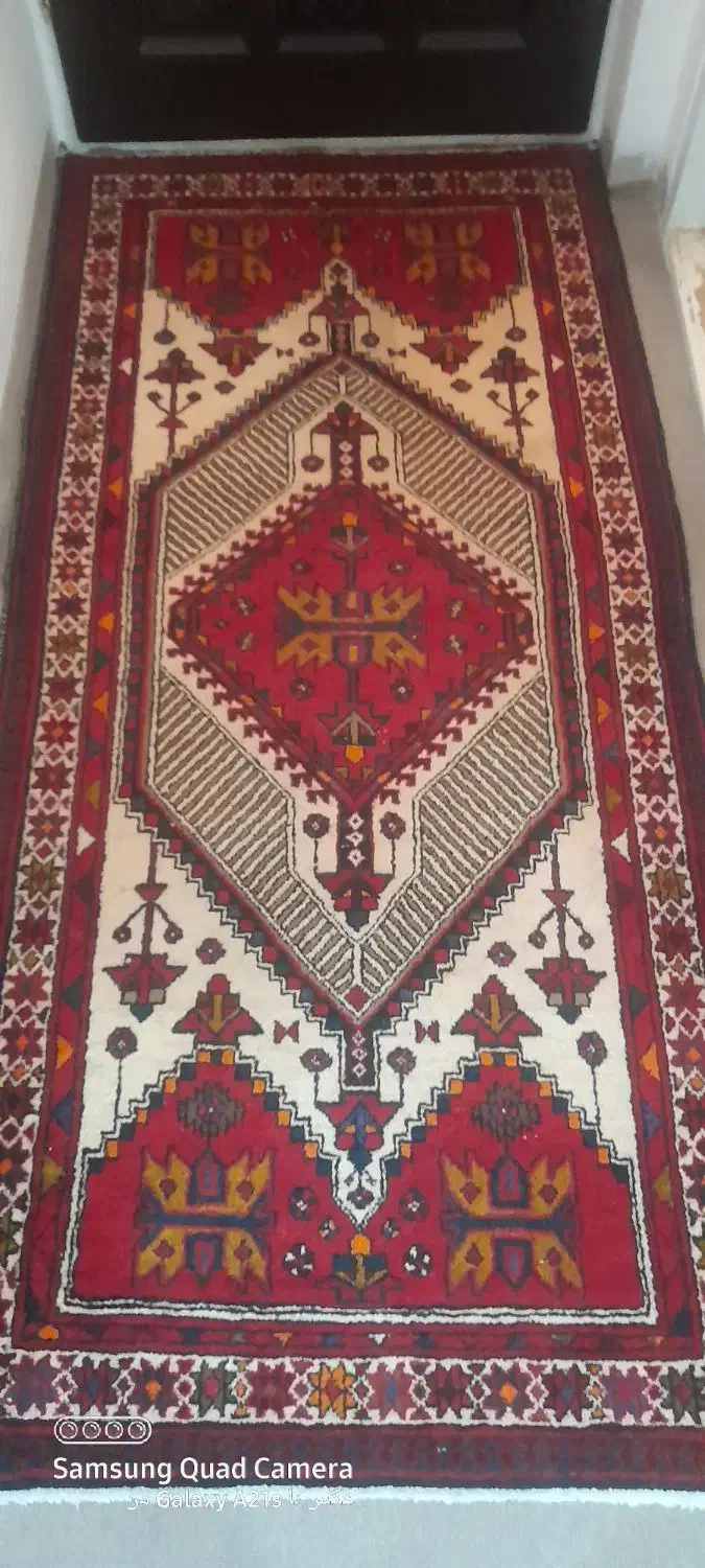 فرش دستباف دو نیم دریک ۱۵۰ سال قدمت|فرش|زنجان, |دیوار