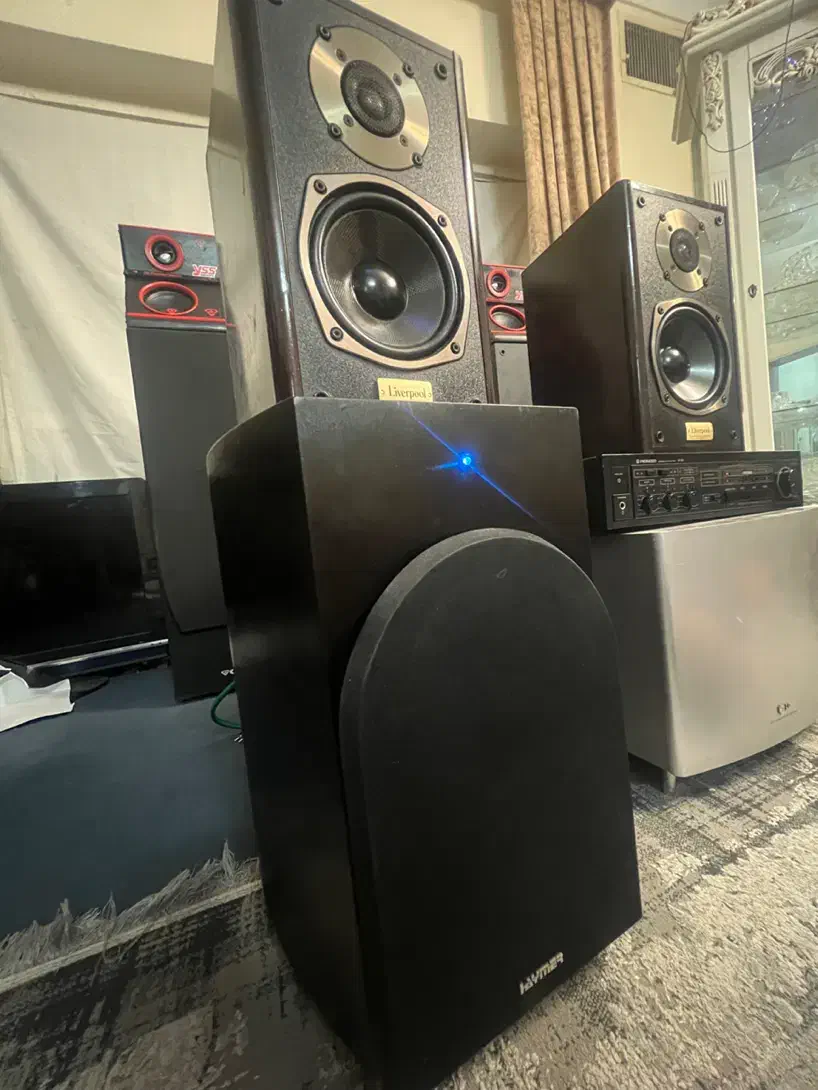 آمپیلی خانگی پایونییر ، ساب اکتیو، بوکشلف لیورپول|سیستم صوتی خانگی|تهران, سهروردی|دیوار