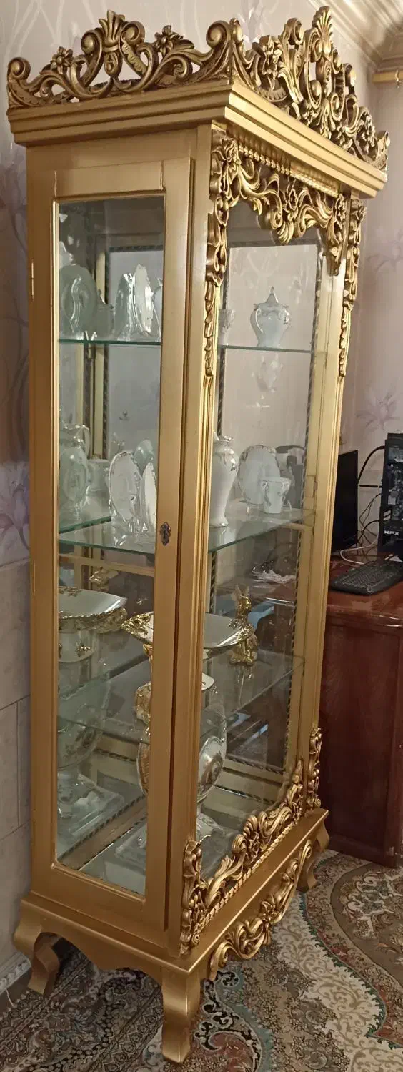 گنجه یا بوفه  یا ویترین شیک|بوفه، ویترین، کنسول|مشهد, طلاب|دیوار