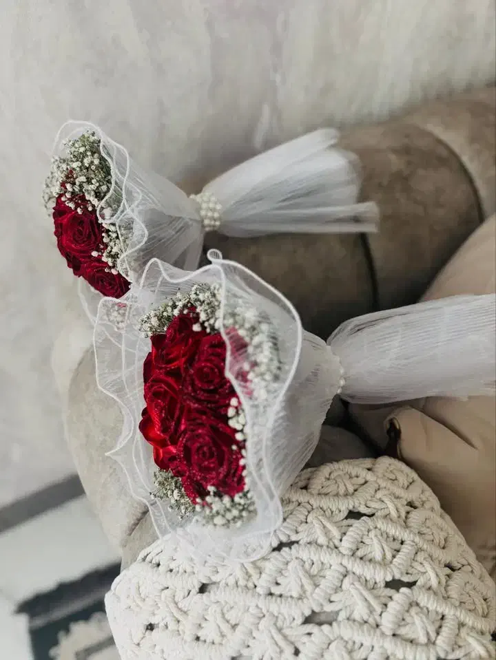 رز ربانی|گل مصنوعی|کوچصفهان, |دیوار