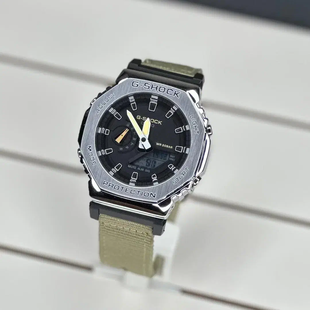 ساعت جی شاکGM2100فلزی سبز موتور ژاپن گارانتیgshock|ساعت|تهران, سعادت‌آباد|دیوار