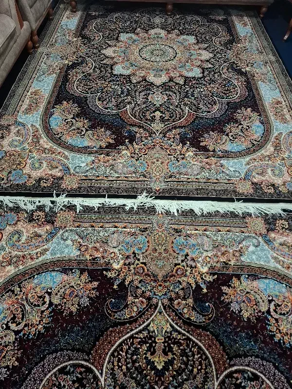 فرش ۹ متری طرح نسترن|فرش|کرمانشاه, |دیوار