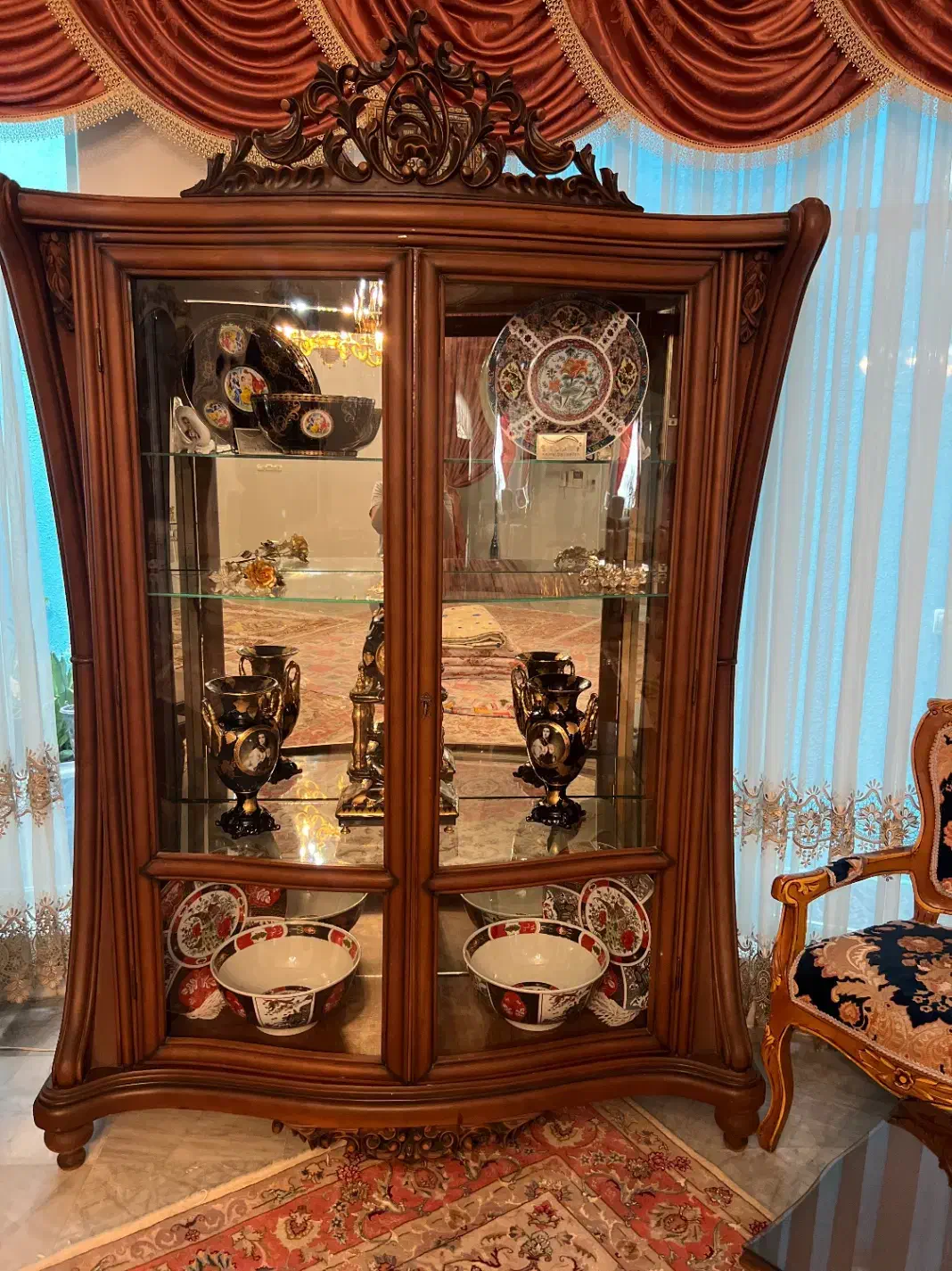 بوفه چوب|بوفه، ویترین، کنسول|مراغه, |دیوار