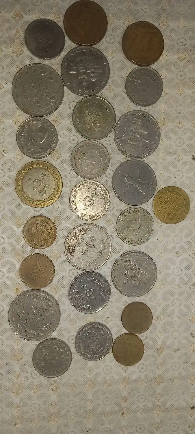 تعدادی سکه قدیمی و خاص|کلکسیون سکه، تمبر، اسکناس|آباده, |دیوار