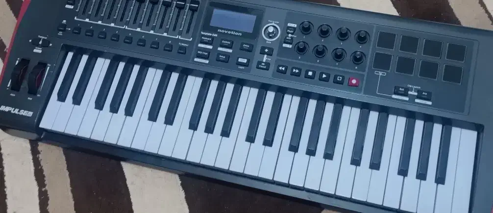 midi controllers Impluse49novation|پیانو، کیبورد، آکاردئون|گنبد کاووس, |دیوار