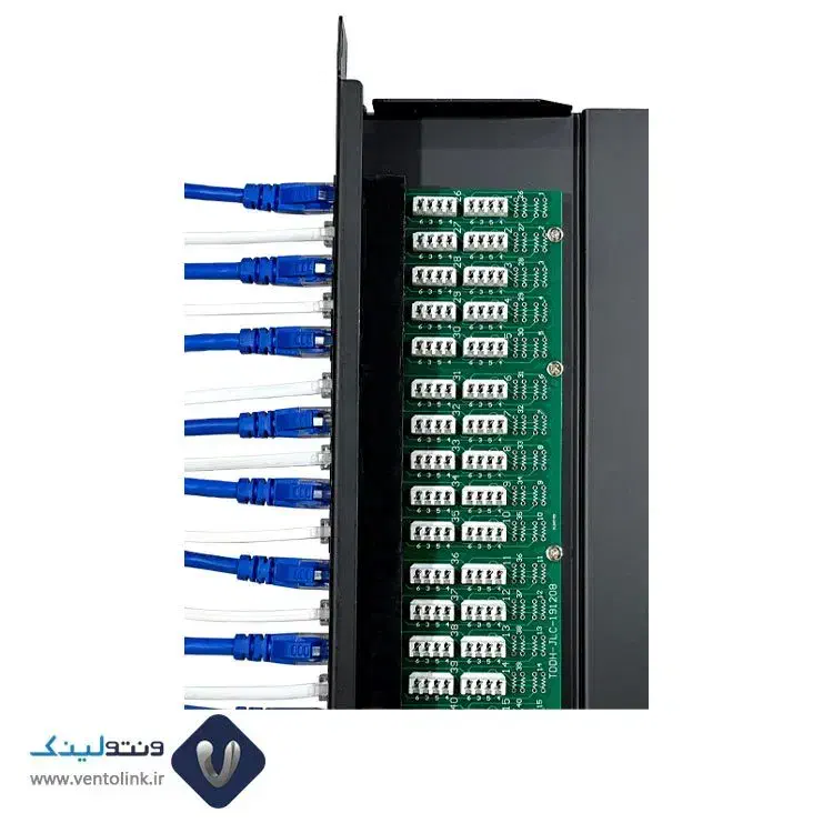 پچ پنل تلفن ونتولینک 50 پورت RJ45 (ویس پنل)|مودم و تجهیزات شبکه|تهران, سنائی|دیوار