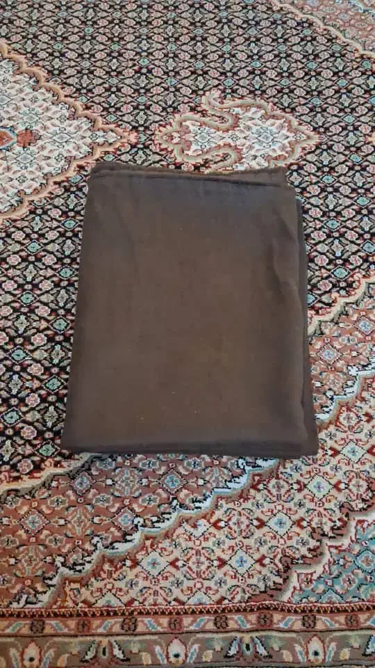 پارچه ی مخمل مات و کوبیده قهوای تیره|لوازم خیاطی و بافتنی|تهران, صد دستگاه|دیوار