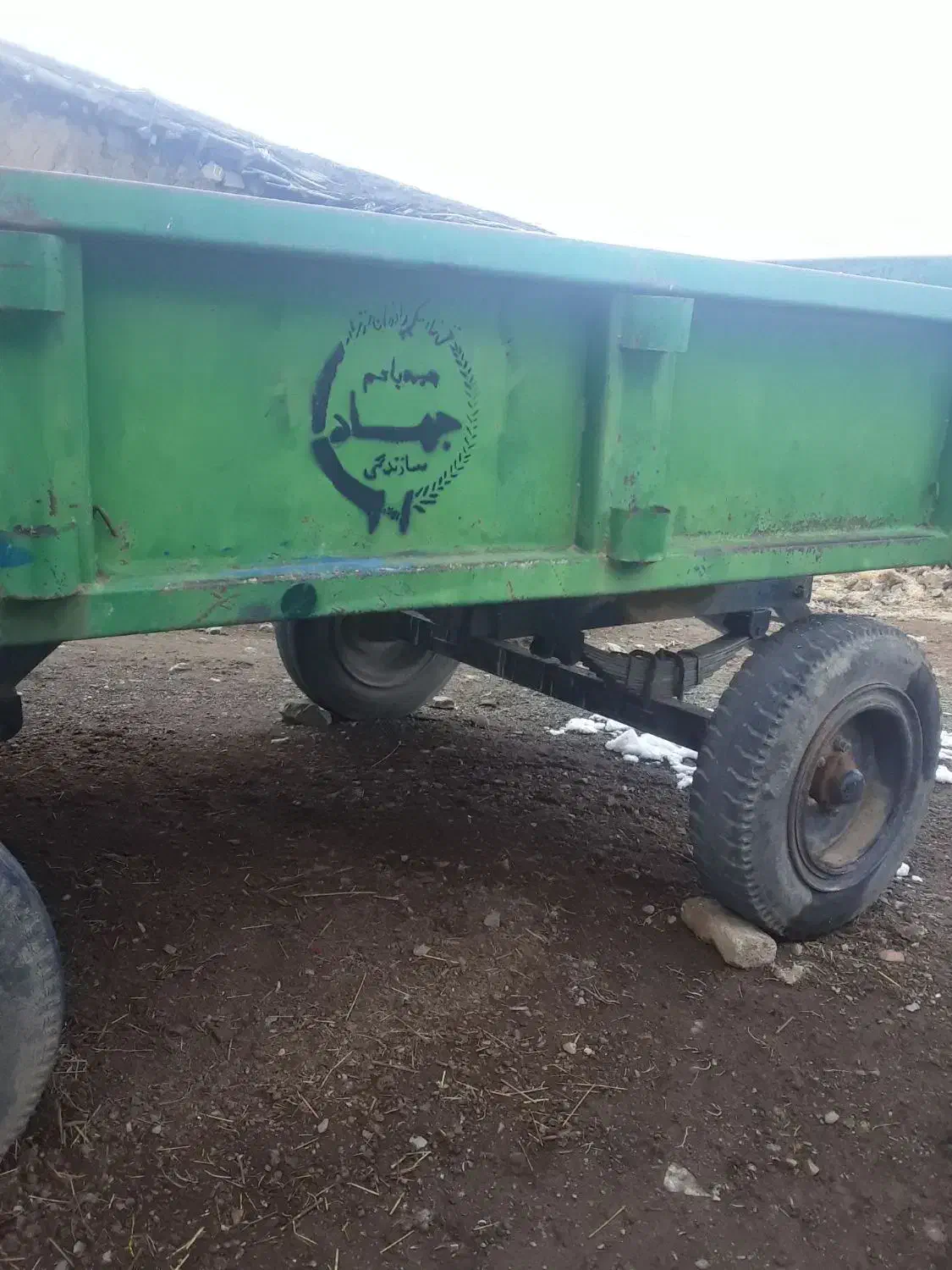 تریلی تراکتور چهار چرخ|ماشینآلات صنعتی|دیواندره, |دیوار