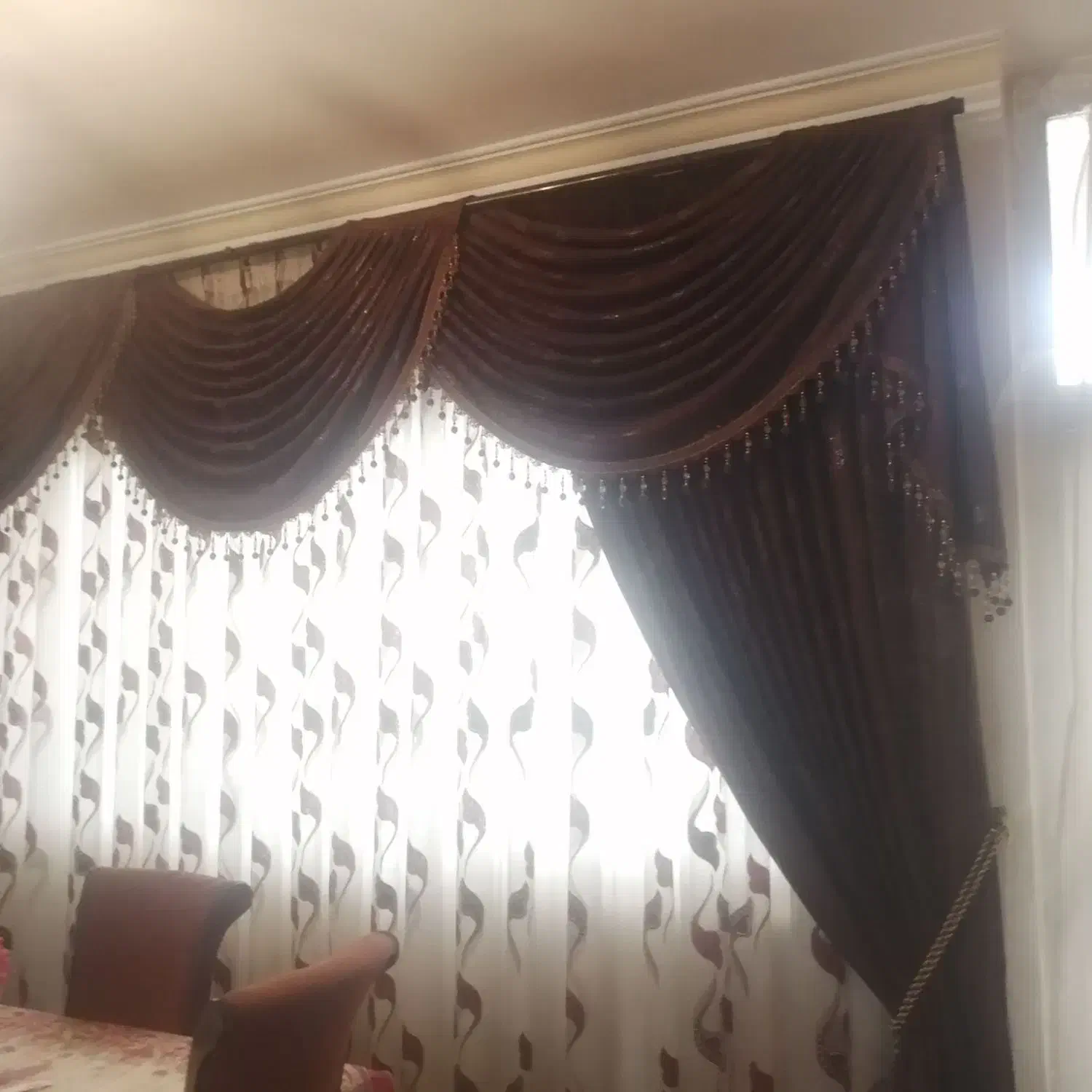 پرده سلطنتی|پرده، رانر، رومیزی|بجنورد, |دیوار