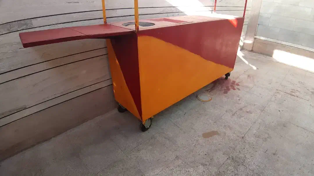 دکه فلافلی فولادچرخ دار،دومترونیمی،نو،|فروش مغازه و غرفه|اهواز, رسالت|دیوار