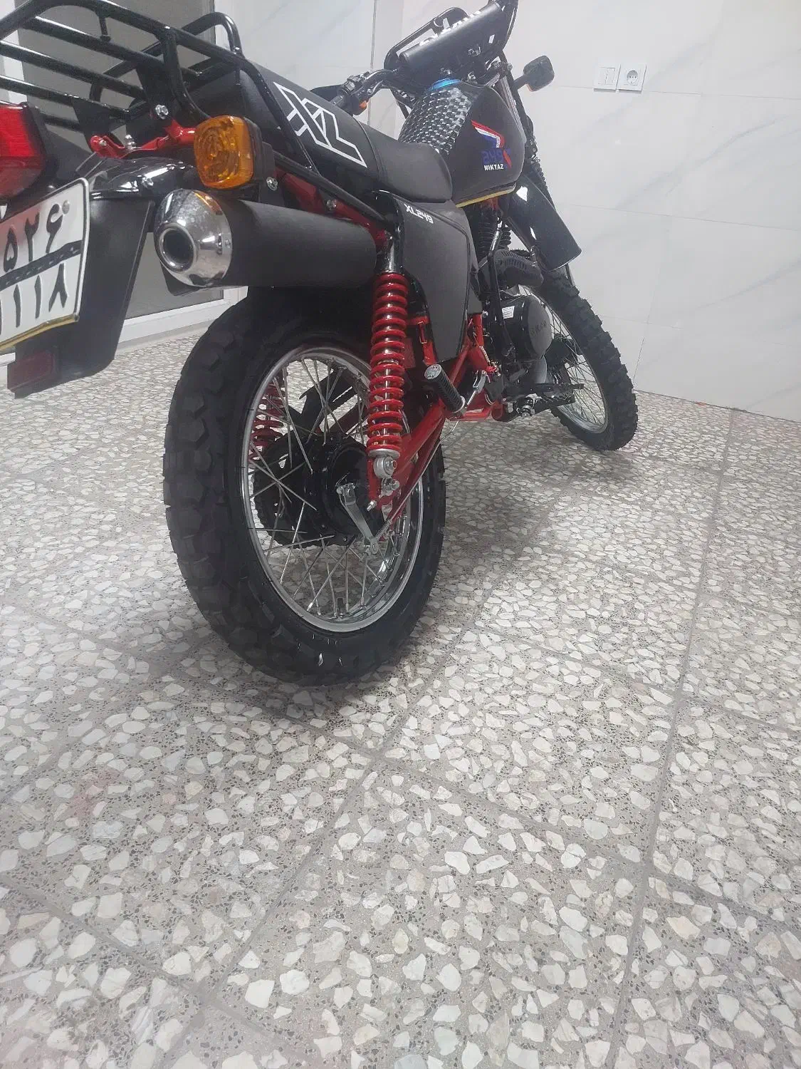 موتور خشک میباشد|موتورسیکلت|بوئین زهرا, |دیوار