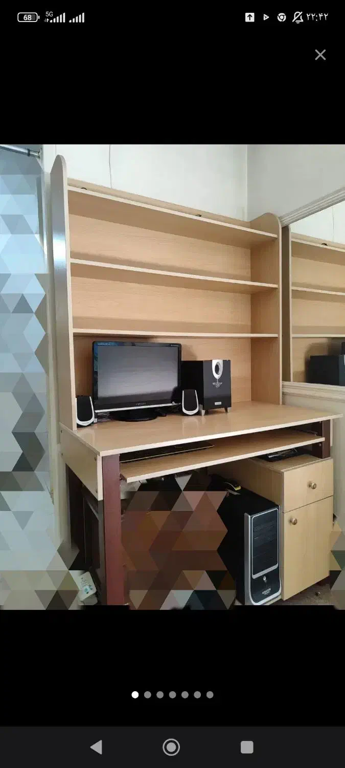 میز کامپیوتر و کتابخانه|میز تحریر و کامپیوتر|تهران, جوادیه تهرانپارس|دیوار